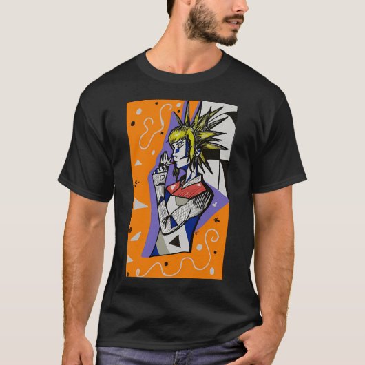 T-shirt Allons rocher (Devant)