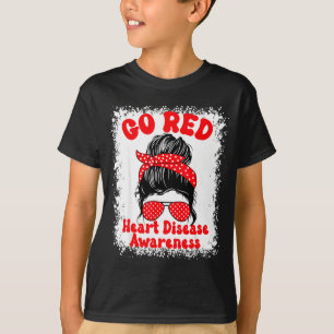 T-shirt Allons Rouge Sensibilisation aux maladies cardiaqu