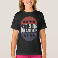 Allons voir Brandon Funny Patriotic American Flag