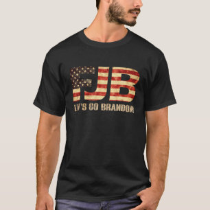 T-shirt Allons voir Brandon réveillé Patriot conservateu