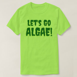 T-shirt Allons-y algue ! Vert