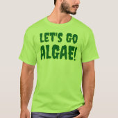 T-shirt Allons-y algue ! Vert (Devant)