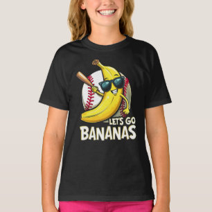 T-shirt Allons-y Bananes Amusants Bananiers