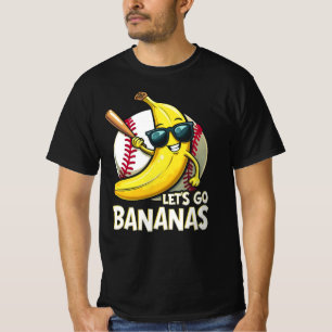 T-shirt Allons-y Bananes Amusants Bananiers