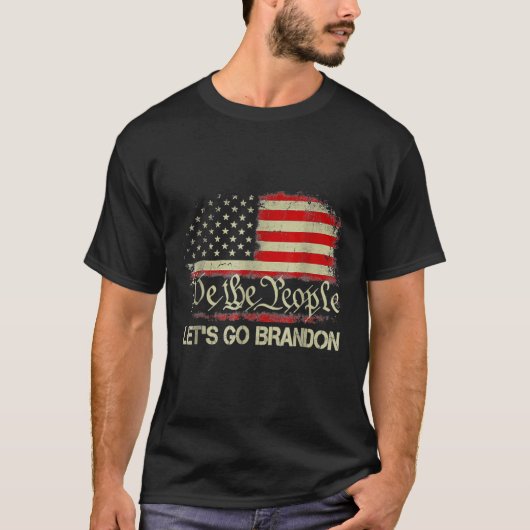T-shirt Allons-y Branson Brandon Conservateur Anti-Libéral (Devant)