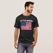 T-shirt Allons-y Branson Brandon Conservateur Anti-Libéral (Devant entier)