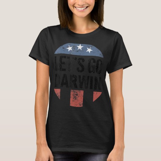 T-shirt Allons-y Darwin Funny (Devant)