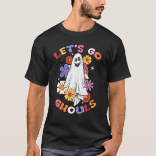 T-shirt Allons-y Fleur de Goule Rétro Halloween