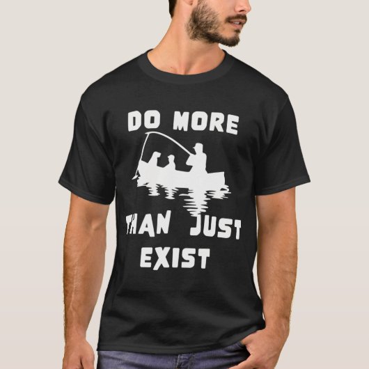 T-shirt Allons-y !Le chat va pêcher. (Devant)