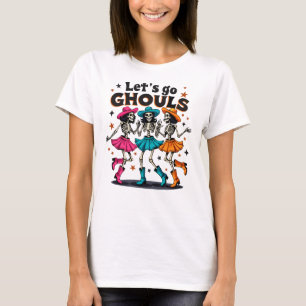 T-shirt Allons-y les goules, Thème Halloween