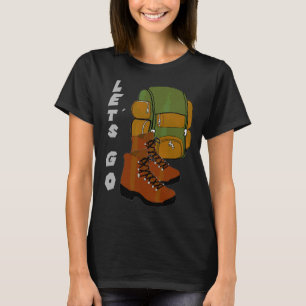 T-shirt Allons-y, Randonnée, Randonnée Amour