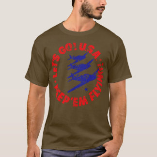 T-shirt Allons-y USA keepem volant