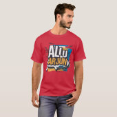 T-shirt Allu Arjun Bollywood (Devant entier)