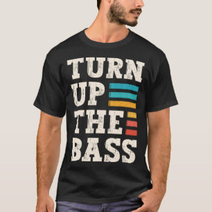 T-shirt Allumez Le Bass Volume Sound Instrument Music