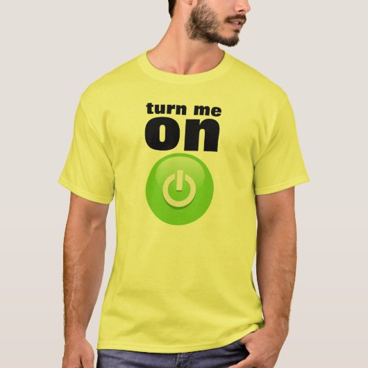 T-shirt Allumez-moi (Devant)