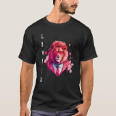 T-shirt Alluring Love is With Heart Animal Valentine's day (Devant)
