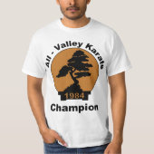 T-shirt allValleyKarateChamp (Devant)