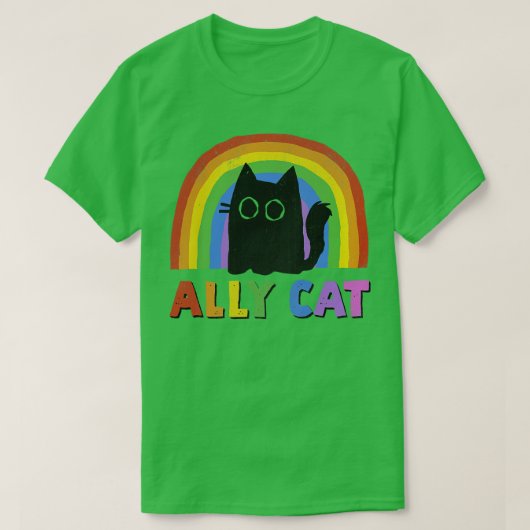 T-shirt Ally Cat (Design devant)