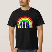 T-shirt Ally LGBTQIA+ Arc-en-ciel | Indicateur de fierté (Devant)