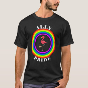 T-shirt Ally Pride LGBTQ Égalité Rainbow Lesbian Gay Tran