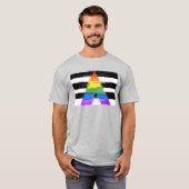 T-Shirt Ally Pride Peint (Devant entier)