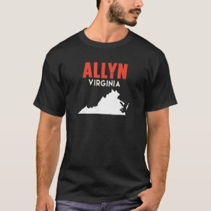 T-shirt Allyn Washington USA State America Travel Washingt
