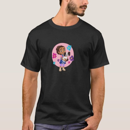 T-shirt Alma et son chien Chacho (Devant)