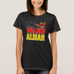 T-shirt Alman à pied allemand typique allemand