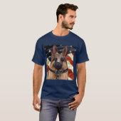 T-SHIRT ALMAN SHEPHERD (Devant entier)