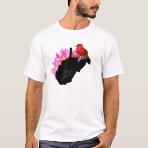T-shirt Almost Heaven West Virginia Cardinal Wv