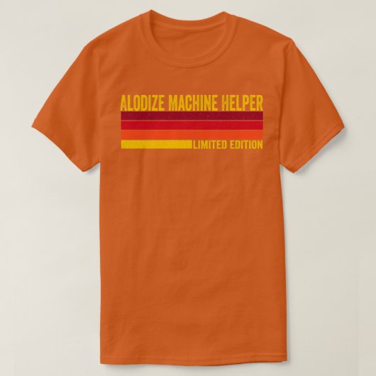T-shirt Alodize Machine Helper (Design devant)