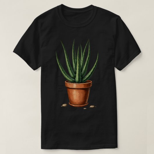 T-shirt Aloe Botanique (Design devant)