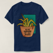 T-shirt Aloe Darkness Mon Vieux Ami Turquoise Turquoise (Design devant)