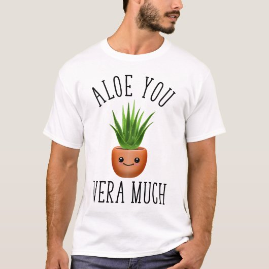 T-shirt Aloe Vous Vera Beaucoup (Devant)