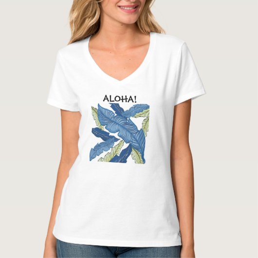 T-shirt Aloha! (Devant)