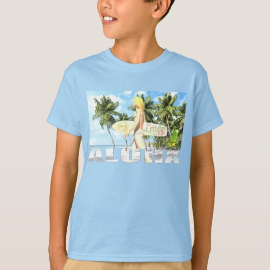 T-shirt Aloha 01 (Devant)