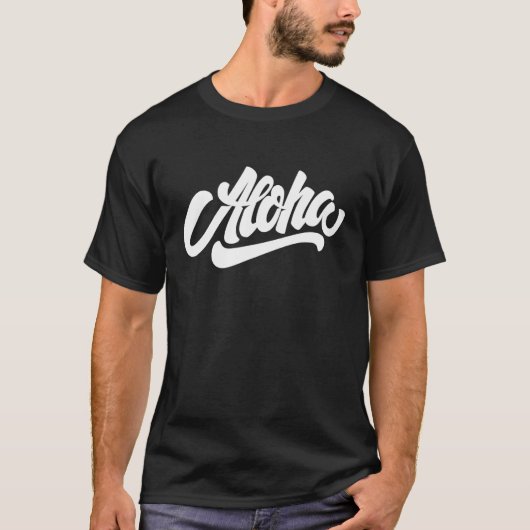 T-shirt Aloha 6 (Devant)