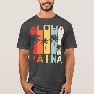 T-shirt Aloha Aina Hawaii Indépendance Souveraineté