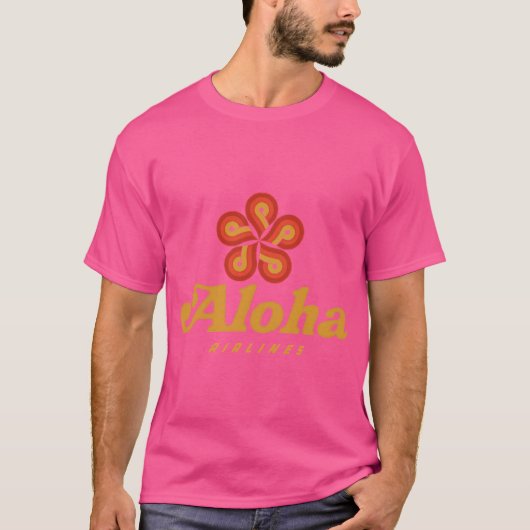 T-shirt aloha airlines (Devant)