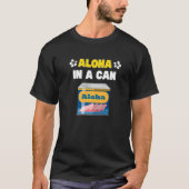 T-shirt Aloha Amusant Dans Une Poubelle Viande Hawaïenne P (Devant)