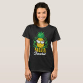 T-shirt ALOHA Beaches  Sarcastic Pineapple Summer (Devant entier)