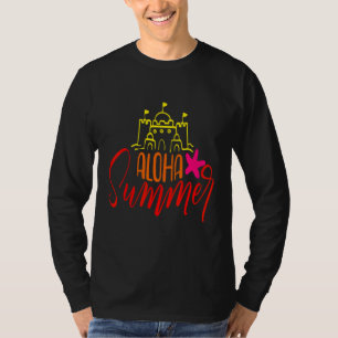 T-shirt Aloha été