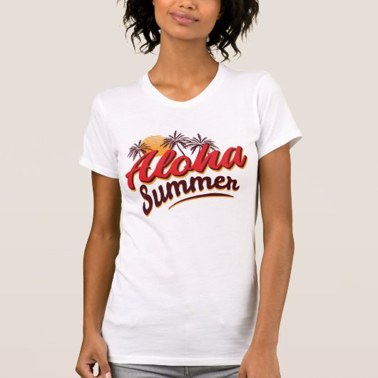 T-shirt Aloha été (Devant)