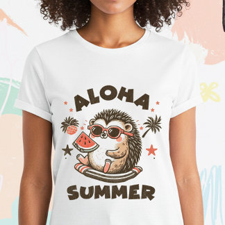 T-shirt Aloha été