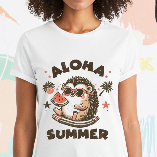 T-shirt Aloha été