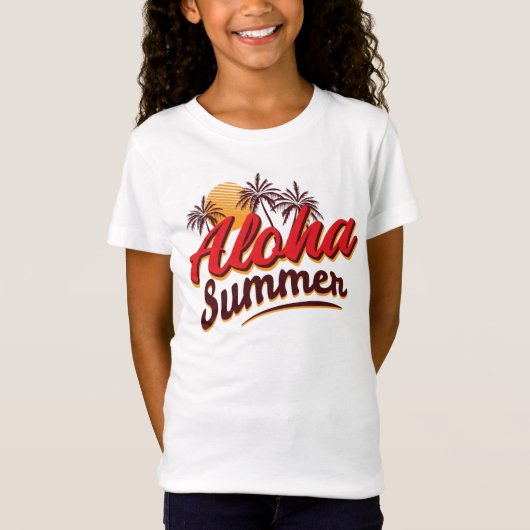 T-Shirt Aloha Été (Devant)