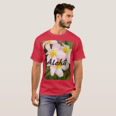 T-shirt Aloha Frangipani Hawaii Blossoms Plumerias (Devant entier)