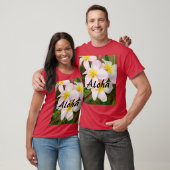 T-shirt Aloha Frangipani Hawaii Blossoms Plumerias (Unisexe)