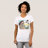 T-shirt Aloha Girl (Devant entier)