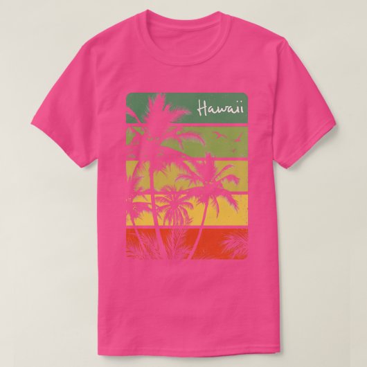 T-shirt Aloha hawaïen vintage (Design devant)